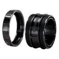 Marinco 110R Sealing Collar with Threaded Ring for 20 and 30 Amp Systems Black 30A Sealing Collar & Threaded Ring