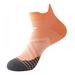 Baywell Ankle Athletic Running Socks Low Cut Sports Socks for Men and Women Orange S-L
