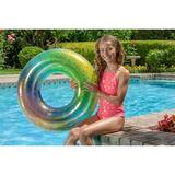 Poolmaster Rainbow Glitter Tube - Inflatable Swimming Pool Float