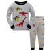 ASEIDFNSA 3-6 Month Footless Sleepers Boy Toddler Pj S T Kids Shirt Set Pants Tops Toddler Boys Pajamas Sleepwear Cotton Boys Outfits&Set