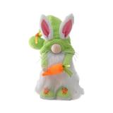 ZHAGHMIN Garden Statues And Figurines Outdoors Home Decoration Easter Rabbit Ornaments Carrot Doll Decoration & Hangs Daughter Christmas Ornament Initial Ornament Digital Ornament Christmas Ornament