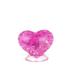 QIIBURR Valentines Day Gifts for Women Funny Gifts for Women Valentines Day Heart Shaped 3D Crystal Puzzle Funny Model Toy Gifts for Women for Women Gifts Valentines Gifts for Women