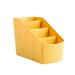 xiuh makeup organizer bathroom basket desktop storage box drawer cosmetics yellow