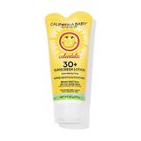 California Baby Calendula Face & Body Sunscreen Lotion SPF 30+ Sunscreen - For Babies Kids & Adults Free of Added Fragrances Common Allergens and Irritants. Calendula 2.9 oz