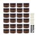 24 Pack 3.3 OZ(100ml) Amber Plastic Jars With Black Lids 12 Spatula A Pen Labels - PET Storage Container for Cosmetic Cream Gel Lotion-Travel Jar Plastic Slime Jars by ZMYBCPACK