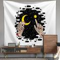 Goory Mushroom Luminous Tapestry Psychedelic Tapestries Wall Hanging Bohemian Hippie Tapestry 6#Tapestry 230*150cm/91 x59