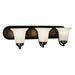 Trans Globe Lighting - Three Light Wall Sconce-Rubbed Oil Bronze Finish - Trans