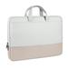 Laptop Sleeve Computer Protective Case Cover Handle Briefcase Bag Waterproof Shock Resistant Soft Lining Padded - khaki