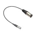 3 Pin Male to 3 Pin Male XLR Mini Plug Audio Cable XLR Male to Mini XLR Male Audio Microphone Cable