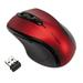 Kensington Pro Fit Mid-Size Wireless Mouse 2.4 GHz Frequency/30 ft Wireless Range Right Hand Use Ruby Red