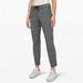 Lululemon Athletica Pants & Jumpsuits | *Nwt* Lululemon Heathered Black - On The Fly Pant 7/8 - Pant 27” - Size 4 | Color: Gray | Size: 4