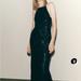 Zara Dresses | Black Sparkly Holiday Sequins Midi Dress | Color: Black | Size: Xs