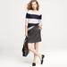 J. Crew Skirts | J. Crew Leather Tipped Pocket Bell Skirt | Color: Black/Gray | Size: 2