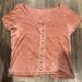 American Eagle Outfitters Tops | American Eagle Top | Color: Pink | Size: M