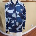 Adidas Jackets & Coats | Adidas Track Jacket Kids 15-16 Xl | Color: Blue/White | Size: Xlb