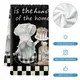 Serviette de cuisine à motif de gnomes pour la maison serviette de vaisselle moelleuse serviette