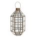 Everly Quinn 14" Metal Tabletop Lantern | 14 H x 7.5 W x 6.75 D in | Wayfair 40D9B3AC2D154B479AFDC643DB01AB0F