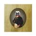 Stupell Industries Funny Pug Dog Wearing Suit Antique Classic Style Portrait 24 x 24 Design by Amanda Greenwood