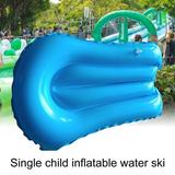 Yirtree Inflatable Body Surfing Float Board Surf Rider for Slip and Slides Pool Water Game Portable Dual Buggie Board Wave Bodyboard Water Beach Fun Toy
