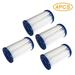 Pool Filters Size A or C 4 Pack Pool Replacement Filter Cartridge Type A/Type C Filters for Intex Easy Set Pool Filter Pumps Daily Care