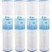Tier1 Pool & Spa Filter Cartridge 4-pk | Replacement for Pentair Clean and Clear 520 Pleatco PCC130 Filbur FC-1978 C-7472 R173578 and More | 130 sq ft Pleated Fabric Filter Media