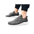 UKAP Men s Fashion Sneakers Casual Running Tennis Non Slip Athletic Gym Air Cushion Breathable Athletic Walking Shoes Dark Gray US 14