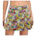 huaai skirts for women women tennis skirts inner shorts elastic sports golf skorts with pockets maxi skirt yellow xl