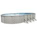 Lake Effect Pools Meadows Reprieve 15 x 30 x 52 Oval Resin Protected Steel Above Ground Swimming Pool