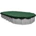 Pool Mate 12 Year Extra Heavy-Duty Forest Green Oval Winter Pool Cover 15 x 21 ft. Pool