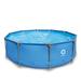JLeisure Avenli 10 Foot x 30 Inch Steel Frame Above Ground Swimming Pool