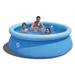 JLeisure Avenli 17806US 8 x 25 Prompt Set 2-3 Person Inflatable Outdoor Kids Swimming Pool Blue