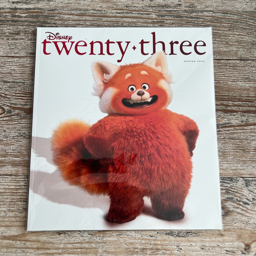 Disney Other | Disney D23 Spring 2022 Magazine Book Turning Red Sealed | Color: Red | Size: Os