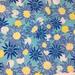 Lilly Pulitzer Other | Authentic New Lilly Pulitzer Blue Floral Tennis Ball Fabric 22" X 66" | Color: Blue/Yellow | Size: 22" X 66"