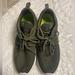 Nike Shoes | Army Green Nike Sneakers Lightly Worn Size 8 Lightweight Comfortable Sneaker | Color: Green | Size: 8