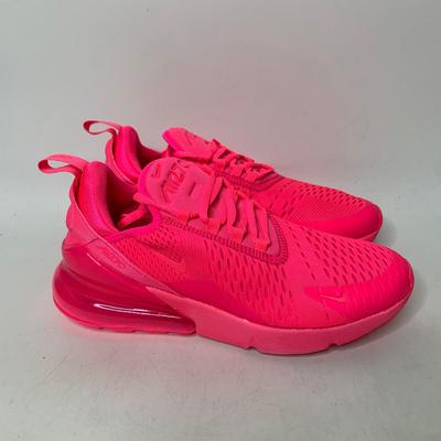 Nike Shoes | Nike Air Max 270 Shoes Womens Size 7.5 Hyper Pink Bubblegum Running Shoes | Color: Pink | Size: 7.5