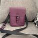 Coach Bags | New Authentic Coach Mens Leather Small Hudson Cross Body Bag #1309 Dark Grape | Color: Purple | Size: Os