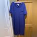 Jessica Simpson Dresses | Casual T-Shirt Dress | Color: Blue | Size: Xl
