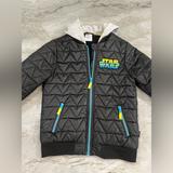 Disney Jackets & Coats | Disney Star Wars Jacket! | Color: Black/Blue | Size: 7/8