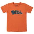 Fjällräven - Kid's Fjällräven Logo T-Shirt - T-Shirt Gr 122 orange