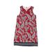 Lands' End Dress - Shift: Red Paisley Skirts & Dresses - Kids Girl's Size 14 - Print Wash