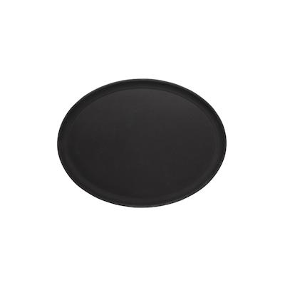 Contacto Tablett oval, 26,5, schwarz