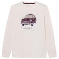 Hackett London Jungen Vintage Car Tee T-Shirt, Weiß (Weiß), 3 Jahre