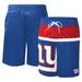 Men's G-III Sports by Carl Banks Royal New York Giants Sea Wind Swim Trunks