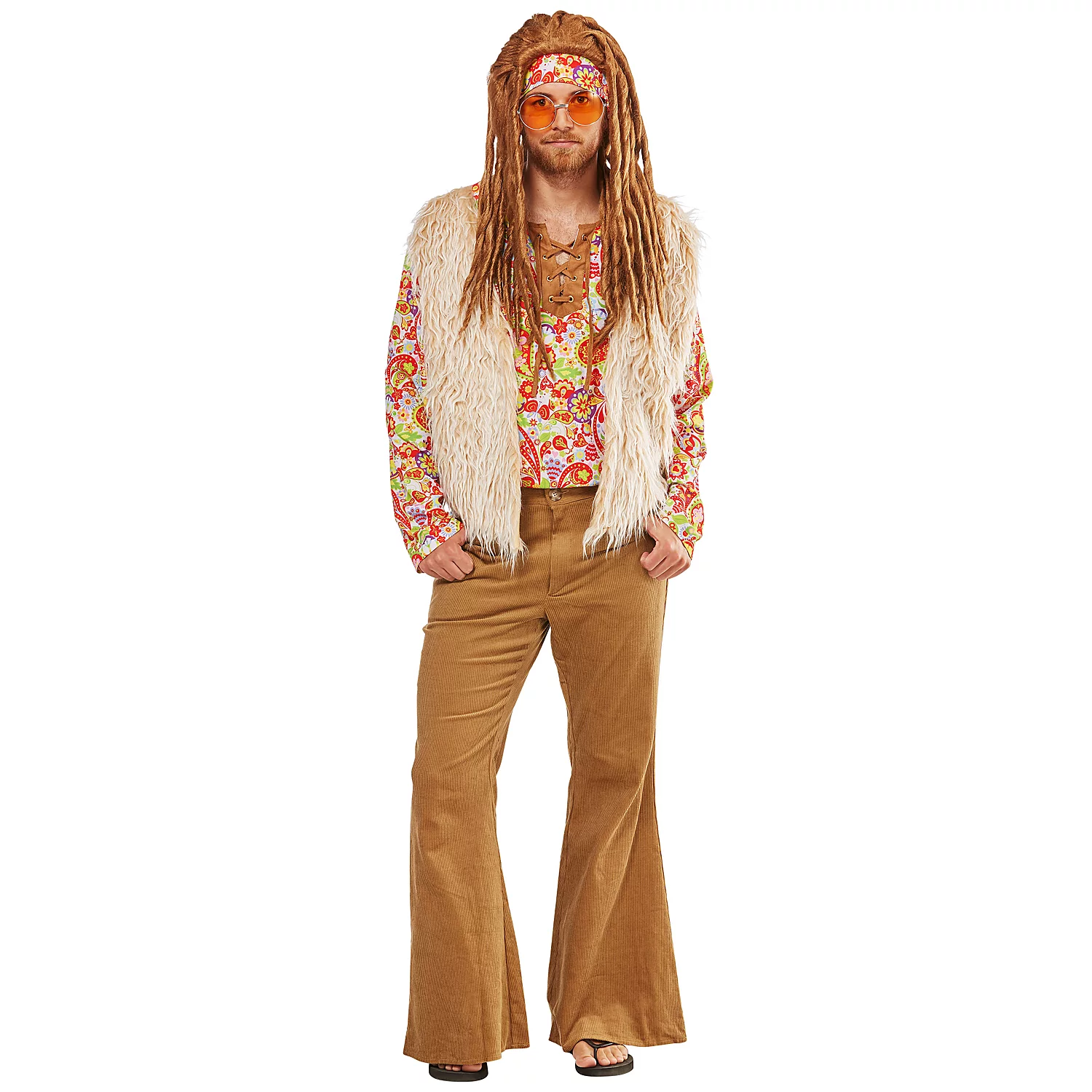 buttinette Shirt Hippie für Herren