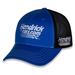 Men's Hendrick Motorsports Team Collection Royal/Black Kyle Larson Sponsor Adjustable Hat