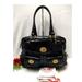 Coach Bags | Coach Archive Limited Edition Black Patent Leather Large Satchel Travel Bag | Color: Black | Size: Os