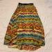 Lularoe Skirts | Lularoe Multicolored Xs Maxi Skirt | Color: Orange/Yellow | Size: Xs