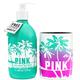 Pink Victoria's Secret Bath & Body | Discontinued Vs Pink Palm Leaves And Tiare Flower Limited Edition Fresh Glow | Color: Pink | Size: Os