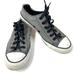 Converse Shoes | Converse All Star Womens Sneakers Shoes Size 8 Low Top Lace Up Gray Black #1027 | Color: Black/Gray | Size: 8