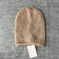 Free People Accessories | Free People Taupe Beanie - Nwt | Color: Cream/Tan | Size: Os